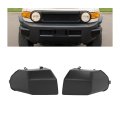 Front Bumper End Cap For 2007 2014 Toyota Fj Cruiser Matte Black Pp Plastic Replacement Bl4700 To1004174 To1005174 5242235060 