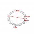 7pcs Dry Friction Clutch Plates For Ducati 748 916 996 St3-4 M900 S4 S4r Ds1000 M1000 999 796 803 1098 1198 848 1100