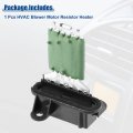 Acropix Hvac Blower Motor Resistor Heater Replacement Fit For Chrysler Sebring 2001-2004 Pack Of 1 Black Green