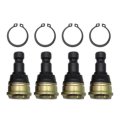 Usonline911 4x Front Suspension Lower And Upper Ball Joint For Polaris Ranger Xp 900 13-2018