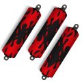 Vps Shock Cover For Suzuki Ozark 250 Eiger 2wd 400 Set Of 3 Red Color Nd1528 