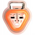 Tail Light Gokart Fits Many Chinese Gokarts W 128 H 65 Bolts C C 49 3 Pins Is Pin Female Jack