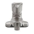 Dura Faucet Df-pl100-sn Rv Single Lever Bathroom Brushed Satin Nickel Plating Over Abs Plastic 
