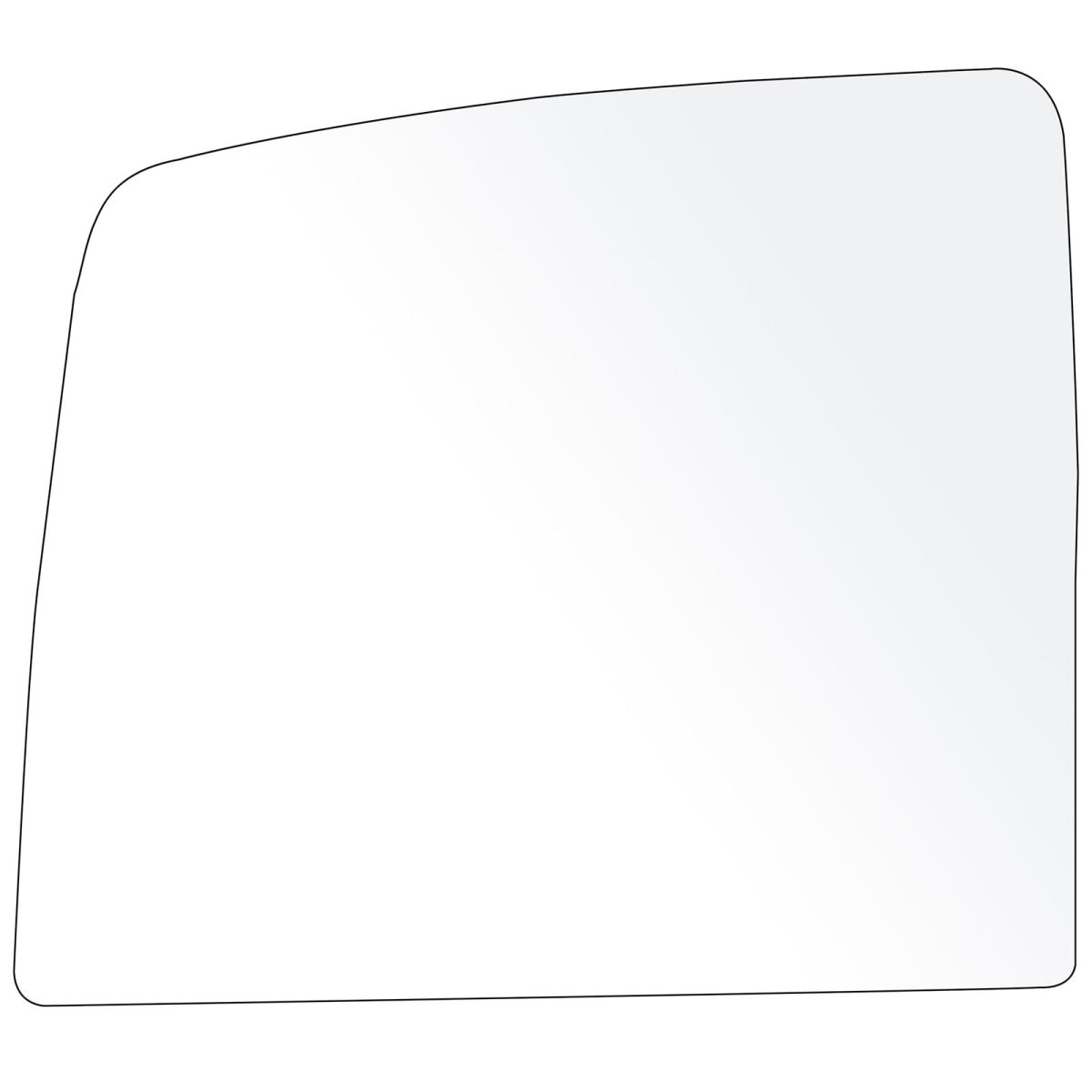 Towing Mirror Glass Replacement For Toyota Sequoia 2008 2017 And Tundra 2007 Left Side Upper Flat Manual Adjustment Non Heated