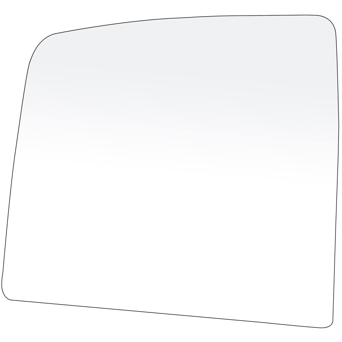 Towing Mirror Glass Replacement For Toyota Sequoia 2008 2017 And Tundra 2007 Left Side Upper Flat Manual Adjustment Non Heated