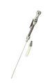 Mr Gasket 9706g Polished Aluminum Braided Dipstick For Pre-1979 Sbc 