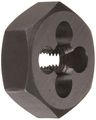 Drill America Dwt Series Qualtech Carbon Steel Hex Rethreading Die 5 16 -24 Size Pack Of 1 