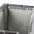 T6 Stainless Steel Knitted Mesh Turbocharger Heat Shield Wrap Blanket Chrome