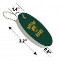 Graphics More Baylor University Bears Logo Floating Keychain Oval Foam Fishing Boat Buoy Key Float