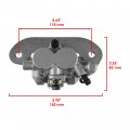 Caltric Rear Right Brake Caliper For Yamaha Wolverine R-spec Yxe70 4x4 2016 2017 2018