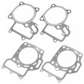 Caltric Cylinder Head And Base Gasket Compatible With Kawasaki Prairie 650 Kvf650 2002 2003