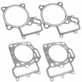 Caltric Cylinder Head And Base Gasket Compatible With Kawasaki Prairie 650 Kvf650 2002 2003