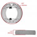 For Yamaha 5fu-wf536-00-00 5fu-f5330-00-00 Rear Brake Shoes Mod-ztf1-19580