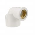 Uxcell 32mm Slip X 1 2pt Female Thread 90 Degree Pvc Pipe Fitting Elbow 2 Pcs