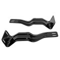 Front Bumper Bracket For 2011-2016d F-250 F-350 F-450 F-550 Super Duty Platinum Base Replacement For Fo1067185 Fo1066185 Steel 