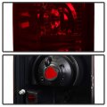 Acanii For Red Smoke 2006-2010 Jeep Commander Tail Lights Lamps Aftermarket Rear Left Right