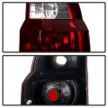 Acanii For Red Smoke 2006-2010 Jeep Commander Tail Lights Lamps Aftermarket Rear Left Right