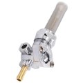Gas Tank Fuel Petcock Shut Off Valve Switch For Harley Sportster Big Twin Custom Tanks 1975 2006 Chrome Plated With 13 16 In 