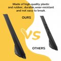 Kuafu Windshield A-pillar Trim Compatible With 2011-2019 Ford Explorer Replacement For Bb5z7803144aa Bb5z-7803136-aa