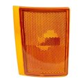 Front Driver Side Lower Marker Light For Chevy K1500 K2500 K3500 1990 1991 1992 1993 Amber Lens And Housing Replaces Gm2550105 