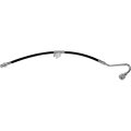 Oldsmobile Bravada 1998 1999 2000 Brake Hose Stamped Steel Bracket 19 13 Inches Axis 1 Length With Black Flexible Type 