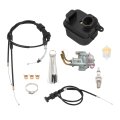 Pw50 Carburetor Kit With Air Filter Throttle And Choke Cable Replacement For Y-zinger 1981-2020