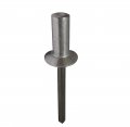 3 16 X 8 Countersunk Aluminum Closed End Rivet With Steel Mandrel 251- 375 Grip Range Plain Finish Pack Of 100 