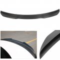 Aintier 1pc Carbon Fiber Spoiler Wing Compatible For 2014-2020 Infiniti Q50 Glossy Black Rear Trunk Tail