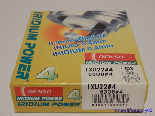4 Pcs New Denso 5308 Iridium Power Spark Plugs Ixu22