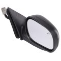 Passenger Side Door Mirror For Mercury Grand Marquis 2003 2004 2005 2006 2007 2008 Black Standard Replacement Fo1321214 