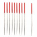 Woodworking Three Square Triangle Needle Files 10 Piece 3mm X 140mm 