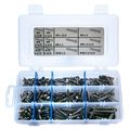 Stainless Steel Phillips Oval Sheet Metal Screw Assortment Kit 