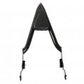Wflnhb Motorcycle 22inch Detachable Sissy Bar Passenger Pointed Rear Backrest With Cushion Pad Replacement For Touring Road