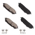 Front D1894 Ceramic Disc Brake Pad Set With Hardware For Audi A6 A7 A8 Q5 Q7 Q8 Rs5 S4 S5 Sq5 2017 2026 4 Pieces 