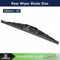 X Autohaux Rear Windshield Wiper Blade Replacement 10 For Jeep Patriot 2007 2008 2009 2010 2012 2013 2014 2015 2016 2017 2018