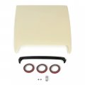 Hecasa Unpainted Universal 25 A 25a Hood Scoop Kit Compatible With Dodge Ram 1500 2500 3500 Srt Style Chevy Trailblazer Ford