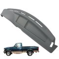 1pcs Gray Dash Cover Dashboard Replacement For F150 Bronco 1992-1996 F250 F350 1992-1997