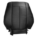 Front Passenger Top Back Replacement Seat Cover Perforated Microfiber Leather Black For Ford Expedition 2007 2008 2009 2010 