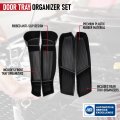 Aa Ignition Front And Rear Door Slot Tray Organizer Set Of 4 Compatible With Tesla Model Y 2020-2023 Vehicles Car Pockets