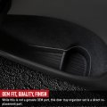 Aa Ignition Front And Rear Door Slot Tray Organizer Set Of 4 Compatible With Tesla Model Y 2020-2023 Vehicles Car Pockets