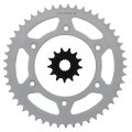 Blue Chain And Sprocket Kit 13 49 112l For Honda Cr250r 1992 1993 Steel Front Rear Sprockets With Non O Ring