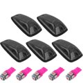 5x Cab Roof Marker Running Lights Pink Led Top Clearance Light For 1988-2002 C K 1500 2500 3500 5500 6000 6500 7000 7500 Signal 