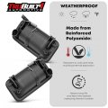T1a Exterior Door Handle Pair Replacement For 1995-2000 Chevy Tahoe Fits Front Left And Right Sides Also Gmc Pickup Suburban