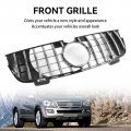 Topteng Gt Front Bumper Grille Grill For Benz Gl-class X164 Gl320 2007-2009 Gl450 2007-2012 Gl350 2010-2012 1648880223