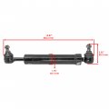 Caltric Hydraulic Steering Cylinder Compatible With John Deere 415a 415b 6mm Pin Am147176 Am123017