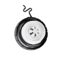 Fuel Tank Filler Cap For Pontiac Vibe 2006 2007 2008 2009 2010 Black Plastic Vented Gas 77 In Thread Diameter 1 46 Depth 