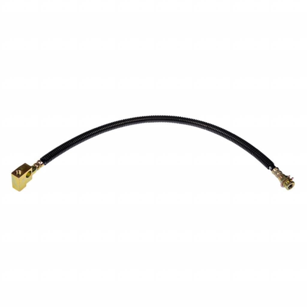 Dodge Ram 1500 2000 20 Brake Hydraulic Hose Black Treated Steel End Flexible Junction 1 Inverted Flare 1 Replacement For