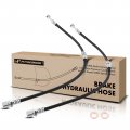 A-premium Front Driver And Passenger Brake Hydraulic Hoses Compatible With Select Suzuki Models Verona 2004005 2006 2 5l