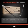 A-premium Front Driver And Passenger Brake Hydraulic Hoses Compatible With Select Suzuki Models Verona 2004005 2006 2 5l