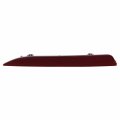 Rear Driver Side Reflector Ford Police Interceptor Sedan 2013 To 2019 Capa Certified Replacement For Fo1184104 Dg1z15a449a Red 